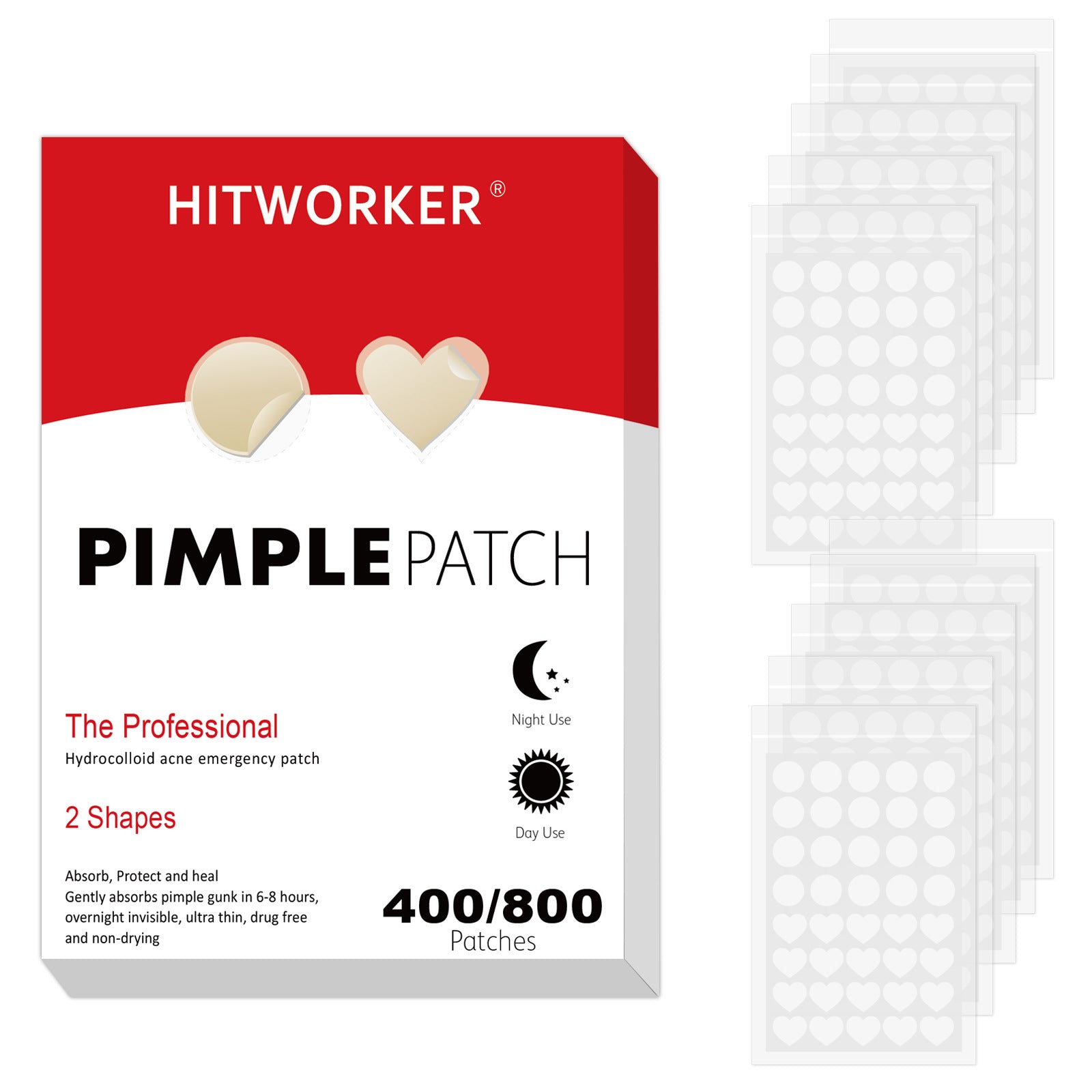 Acne Patches Hydrocolloid Treatment Pimple Patch