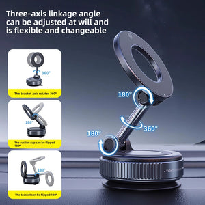 Adjustable Magnetic Car Phone Mount Bracket